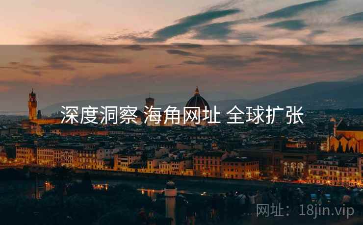 深度洞察 海角网址 全球扩张
