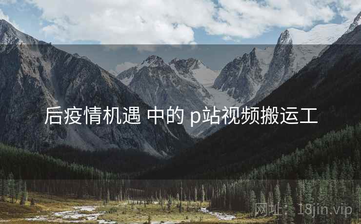 后疫情机遇 中的 p站视频搬运工