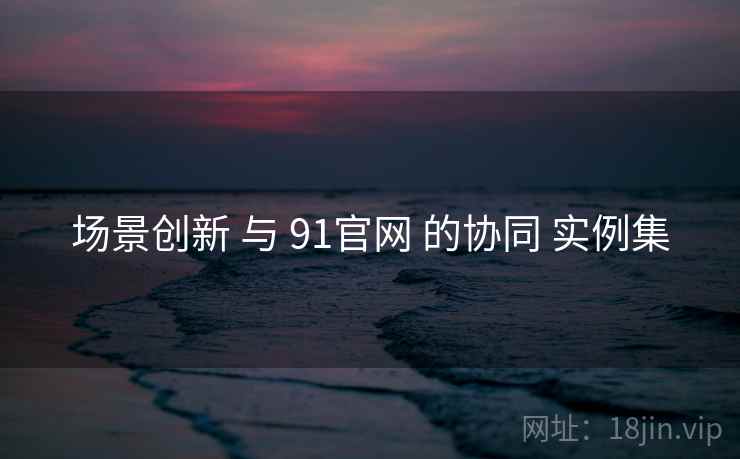 场景创新 与 91官网 的协同 实例集