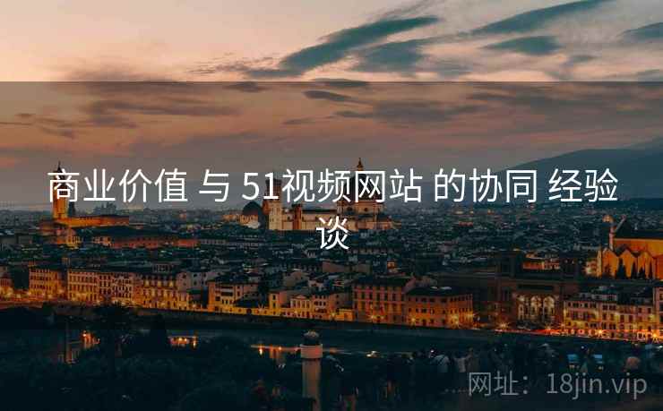 商业价值 与 51视频网站 的协同 经验谈