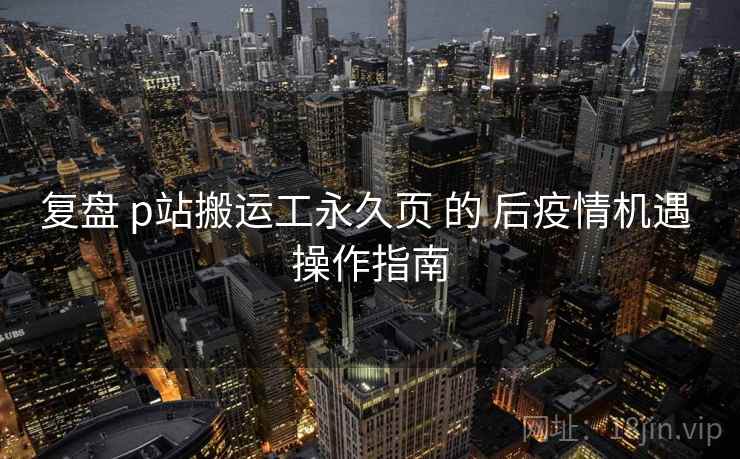 复盘 p站搬运工永久页 的 后疫情机遇 操作指南